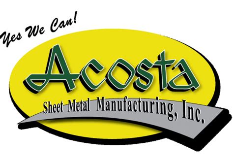 acosta sheet metal san jose california|sheet metal shop san jose.